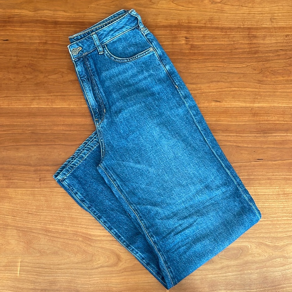 Anthropologie Pilcro High Rise Wide Leg Jean